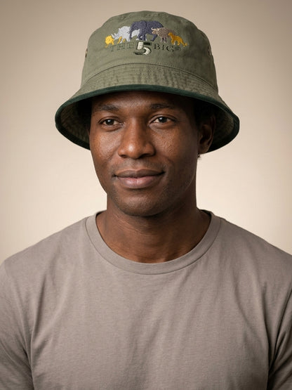 Big Five Ottow Bucket Hat - Stylish Embroidered Design for Ultimate Sun Protection