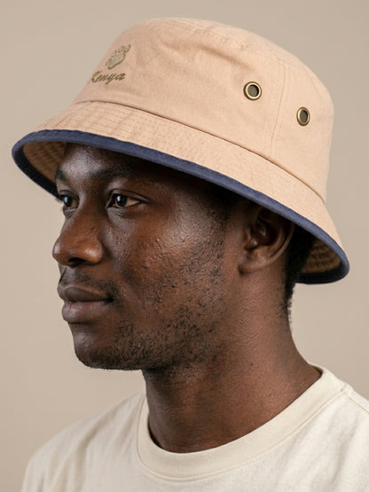 Small Paw Kenya Bucket Hat - Embroidered Style for Unique Fashion