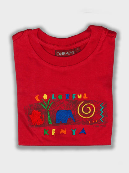 Colorful Kenya Kids T-Shirt
