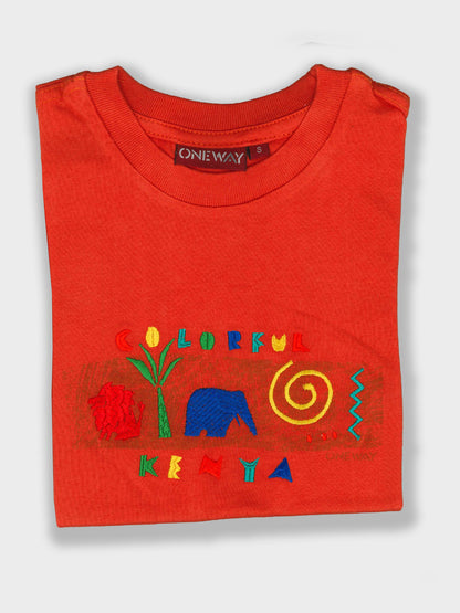 Colorful Kenya Kids T-Shirt