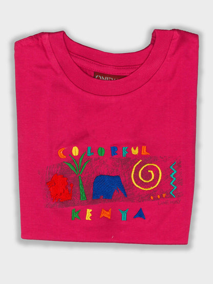 Colorful Kenya Kids T-Shirt