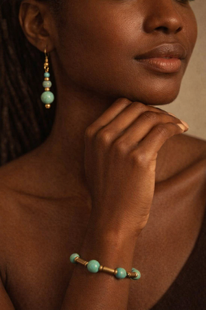 Melan Bracelet and Earring Sets for Elegant Style