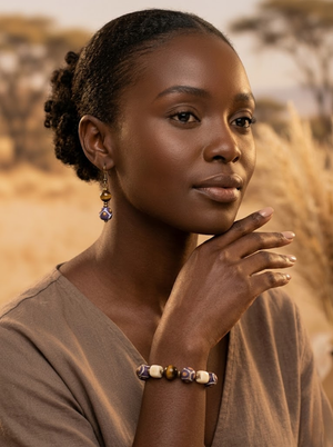 Doris Bracelet and Earring Set - Elegant Accessory Collection