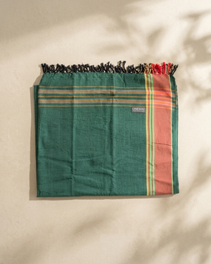 Kikoy Wrap - Black P. Green