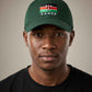 Kenya Flag Cap - Embroidered Cotton Twill Hat