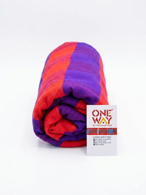 Maasai Shuka - Authentic Handwoven African for Comfort and Style