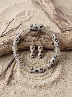 Gladys Bracelet and Earring Set - Elegant Accessory Collection