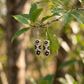 Gladys Earrings - Monochrome Geometric Bead Jewelry | OneWay Kenya
