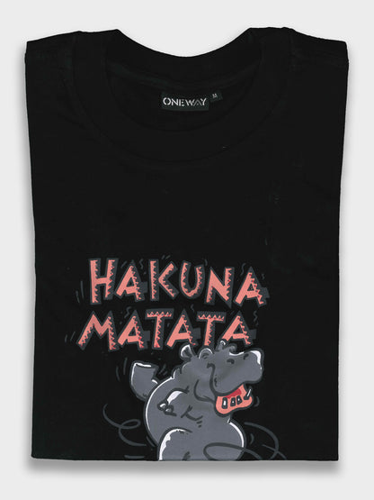 Oneway Kenya Hakuna Matata Kiboko T-Shirt – 100% Cotton