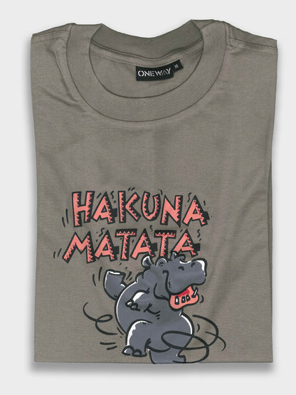 Oneway Kenya Hakuna Matata Kiboko T-Shirt – 100% Cotton
