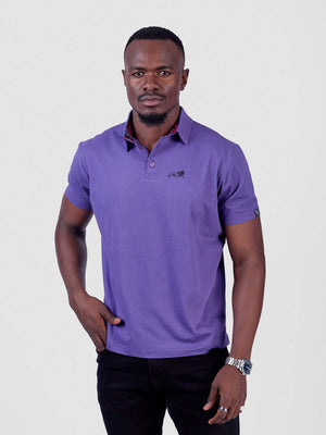 Slab Cotton Polo T-Shirt