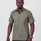 Kili Short Sleeve Safari Shirt – Made in Kenya | ONEWAY Kenya | Olive