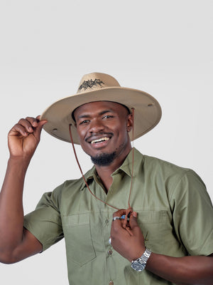 Running Zebras - Big Safari Hat