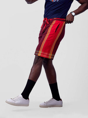 Kikoy Men's Shorts Kenya | 100% Cotton Kikoy Shorts Made in Kenya by ONEWAY