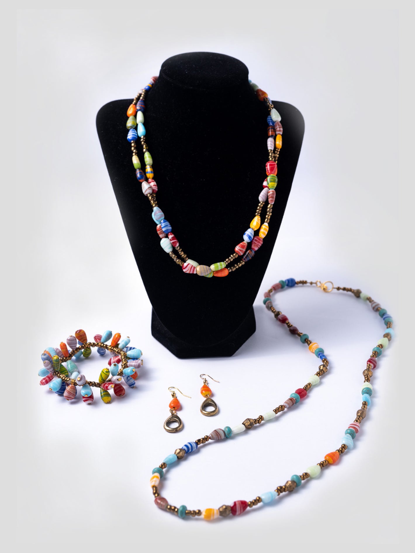 African Love Bird  Short Necklace