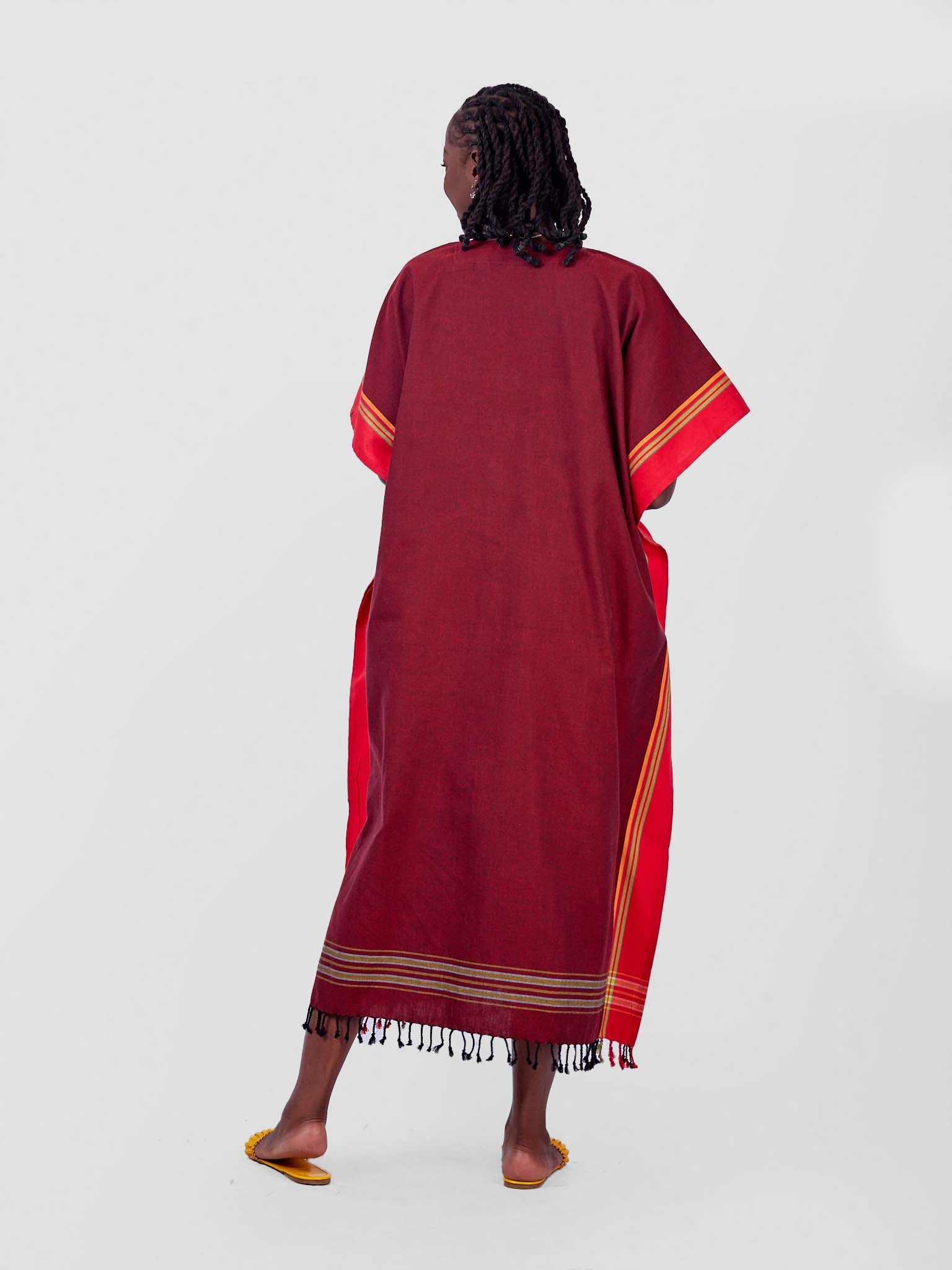 Kikoy Hand-beaded Nyota Dress