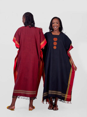 Kikoy Hand-beaded Nyota Dress