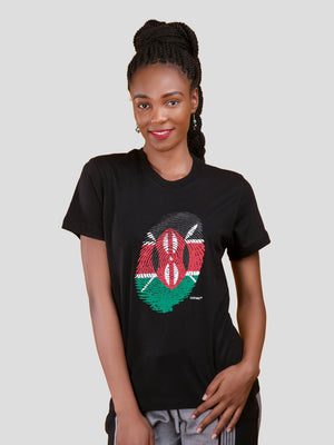 Kenya Thumb Print T-Shirt