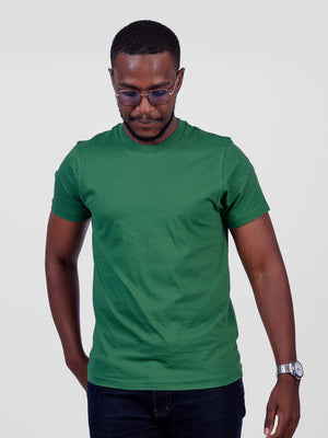 Plain Round-Neck T-Shirt – Unisex | Made in Kenya by ONEWAY