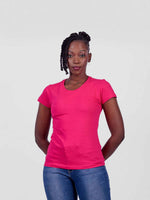Oneway Kenya Women's Pure Cotton Plain Tee - Everyday Essential