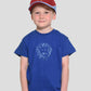Lion Head Kids T-Shirt | African Wildlife Kidswear | Oneway