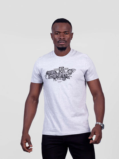 The Big Five Printed T-Shirt – Made in Kenya