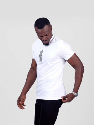 Zebra Pattern Tee - Onewaykenya