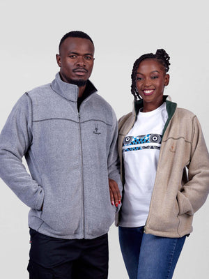 Double/Polar Overlock Style Long Sleeve Fleece Jacket | Oneway Kenya