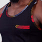 Wakanda Tanktop with Pocket – Made in Kenya with Kitenge Detail