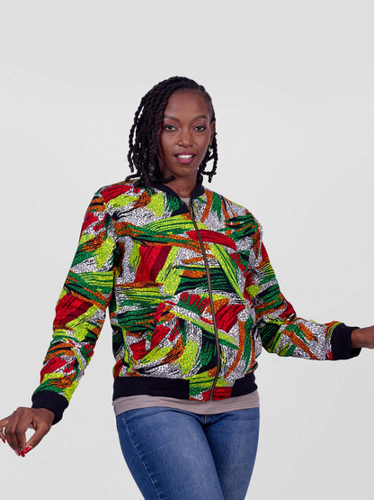 Wakanda Bomber Jackets With Kitenge