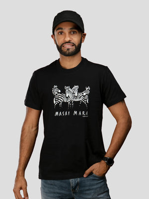 Masai Mara Zebras T-Shirt
