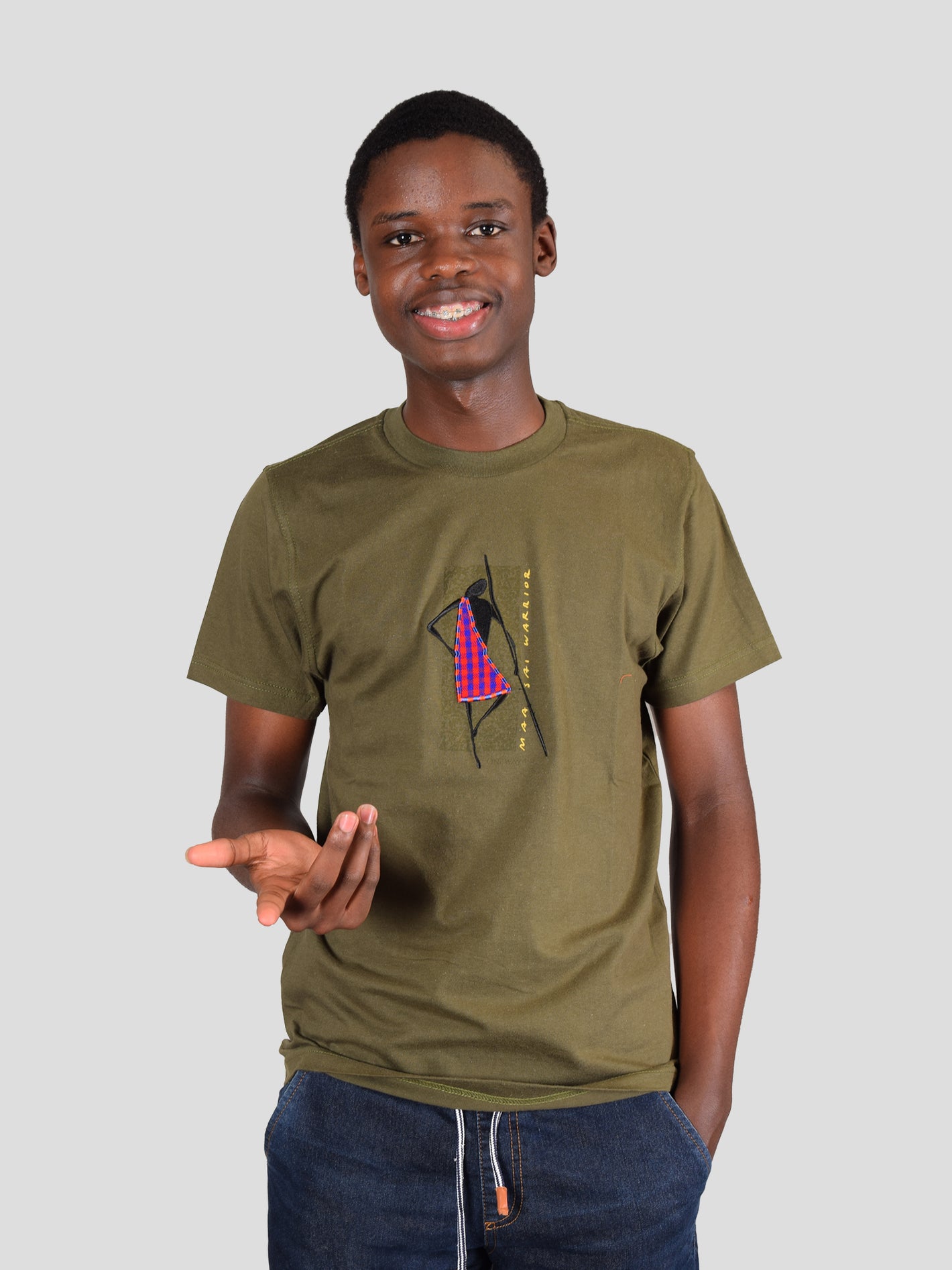Masai Warrior Kids T-Shirt