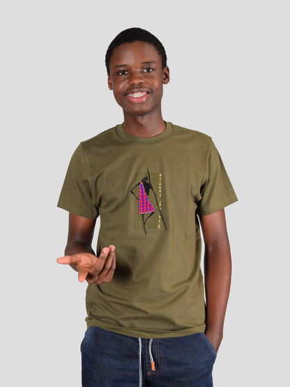 Masai Warrior Kids T-Shirt - Onewaykenya
