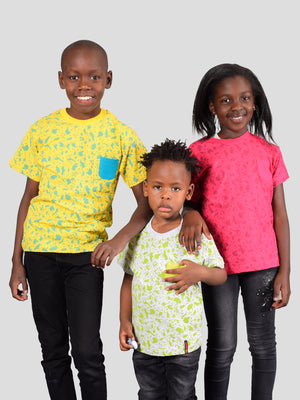 Fun Safari Animal Kids T-Shirts | Made in Kenya - Oneway Kenya