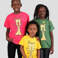 Twisted Giraffes Kids T-Shirt | Funny Animal Prints - Oneway Kenya