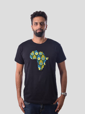 Africa Khanga Applique T-Shirt
