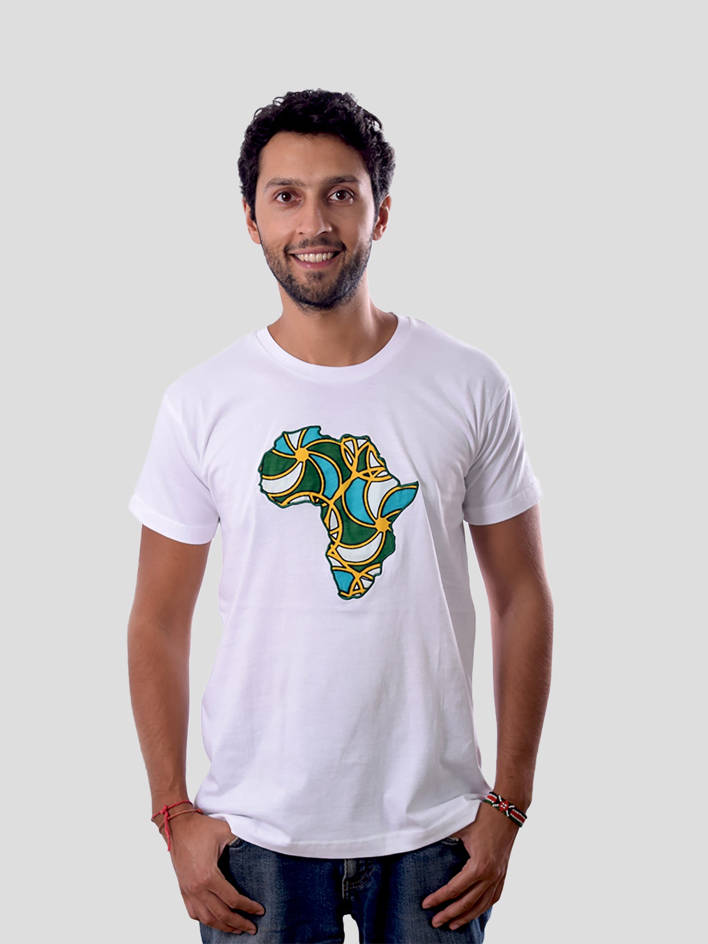 Africa Khanga Applique T-Shirt