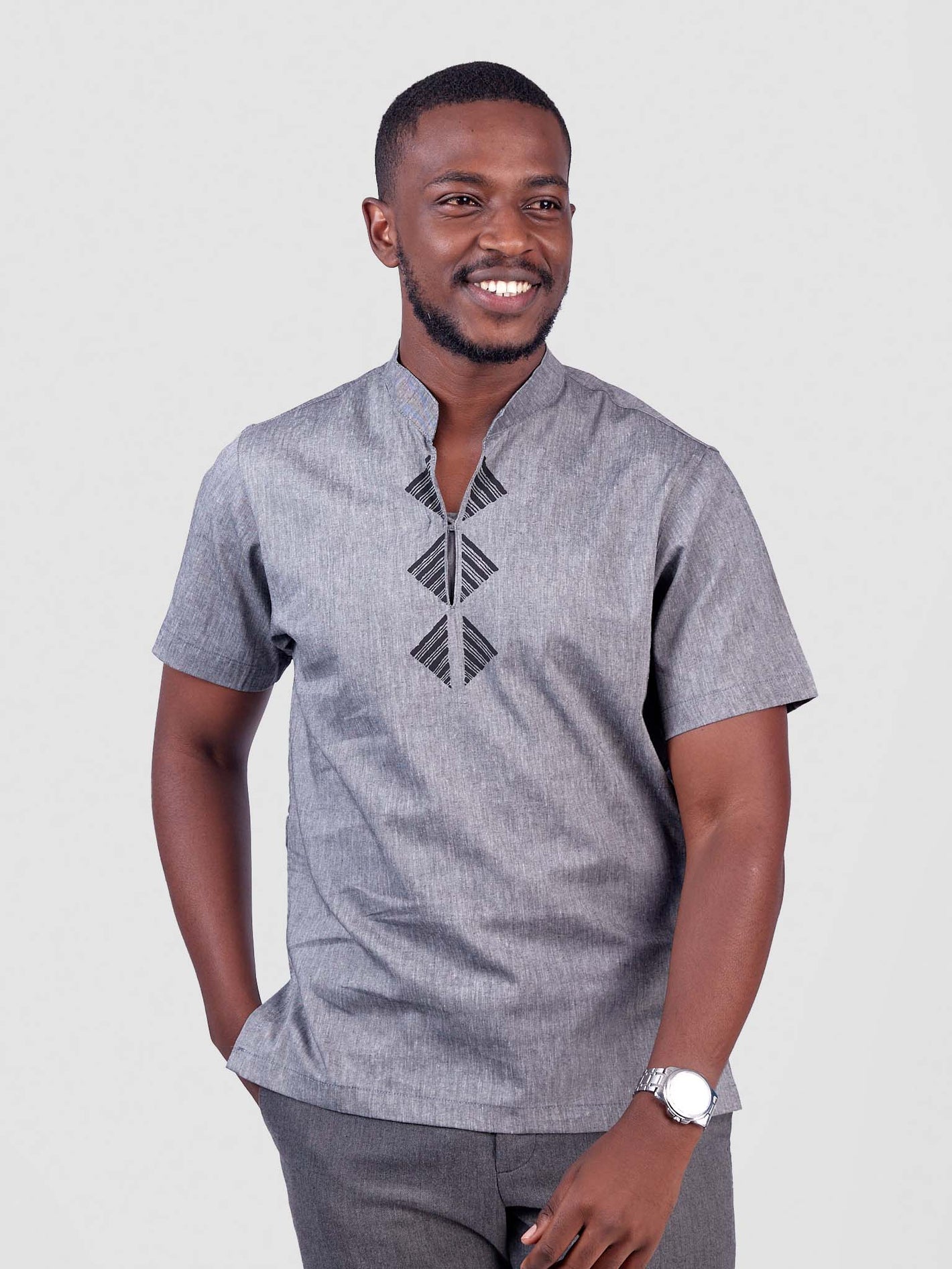 BW Short Sleeved Shirts grey