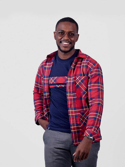 100% Cotton Shuka Men's Overshirt