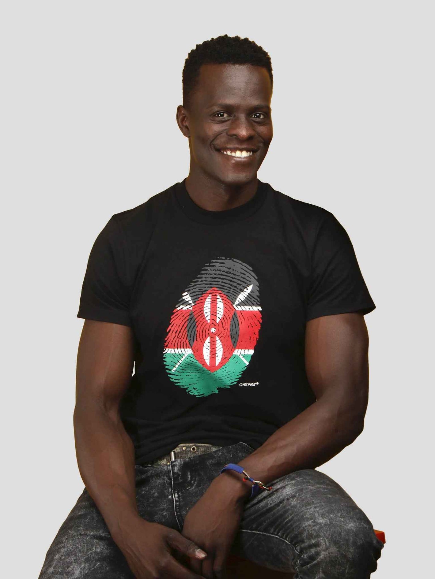 Kenya Thumb Print T-Shirt