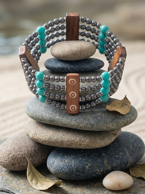 Janet Multi-Strand Cuff Bracelet | Handcrafted in Kenya by OneWay