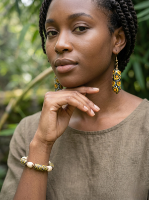 Josphine Bracelet and Earring Set - Elegant Accessory Collection