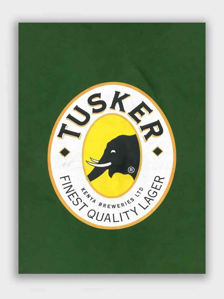 Oneway Kenya Tusker Print T-Shirt - 100% Cotton Tusker T-shirts