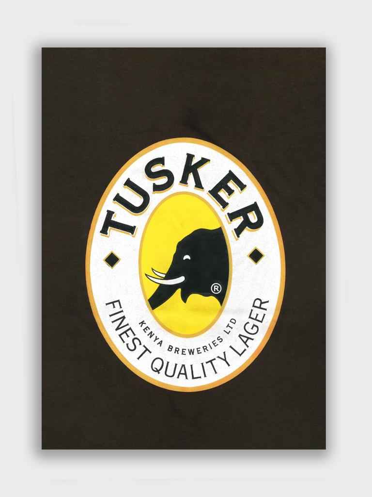 Oneway Kenya Tusker Print T-Shirt - 100% Cotton Tusker T-shirts