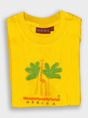 Twiga Kids T-Shirt | Giraffe African Kidswear | Oneway Kenya