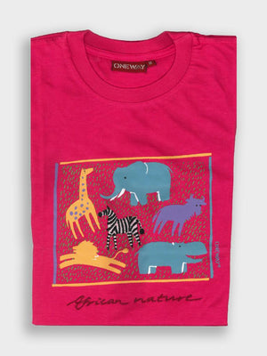 African Nature Kids T-Shirt | Ethical African Kidswear | Oneway