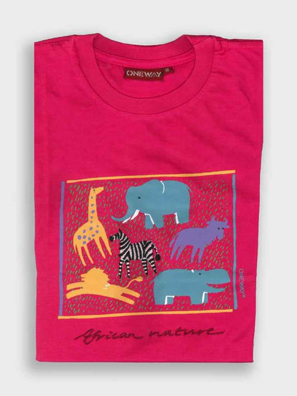 African Nature Kids T-Shirt | Ethical African Kidswear | Oneway