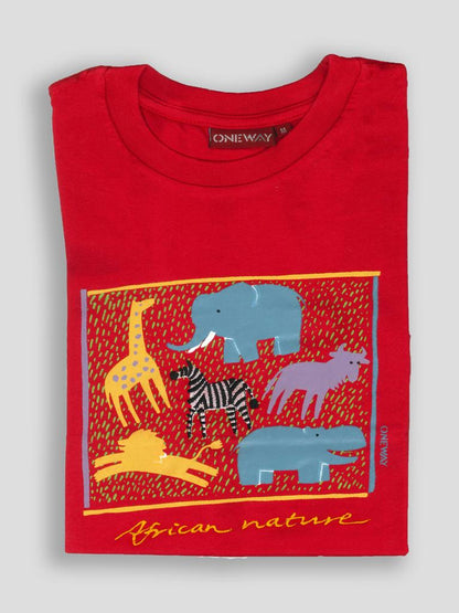 African Nature Kids T-Shirt | Ethical African Kidswear | Oneway