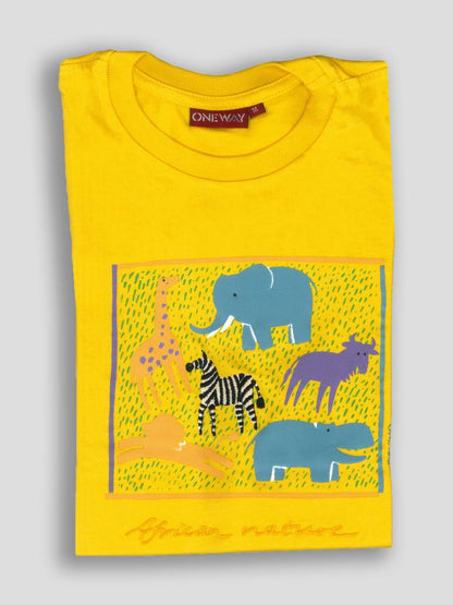 African Nature Kids T-Shirt | Ethical African Kidswear | Oneway