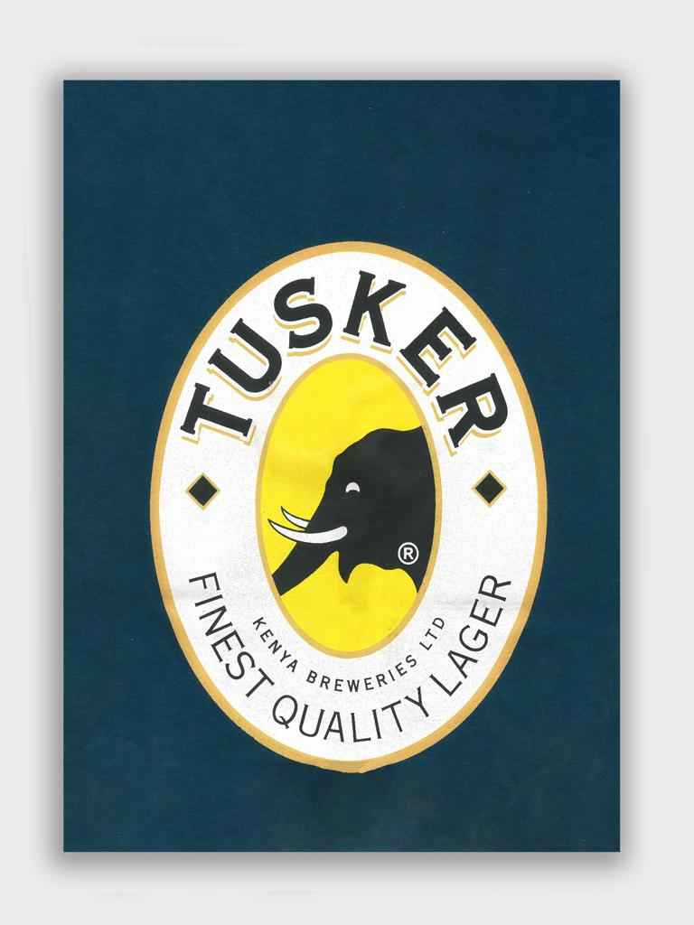 Oneway Kenya Tusker Print T-Shirt - 100% Cotton Tusker T-shirts